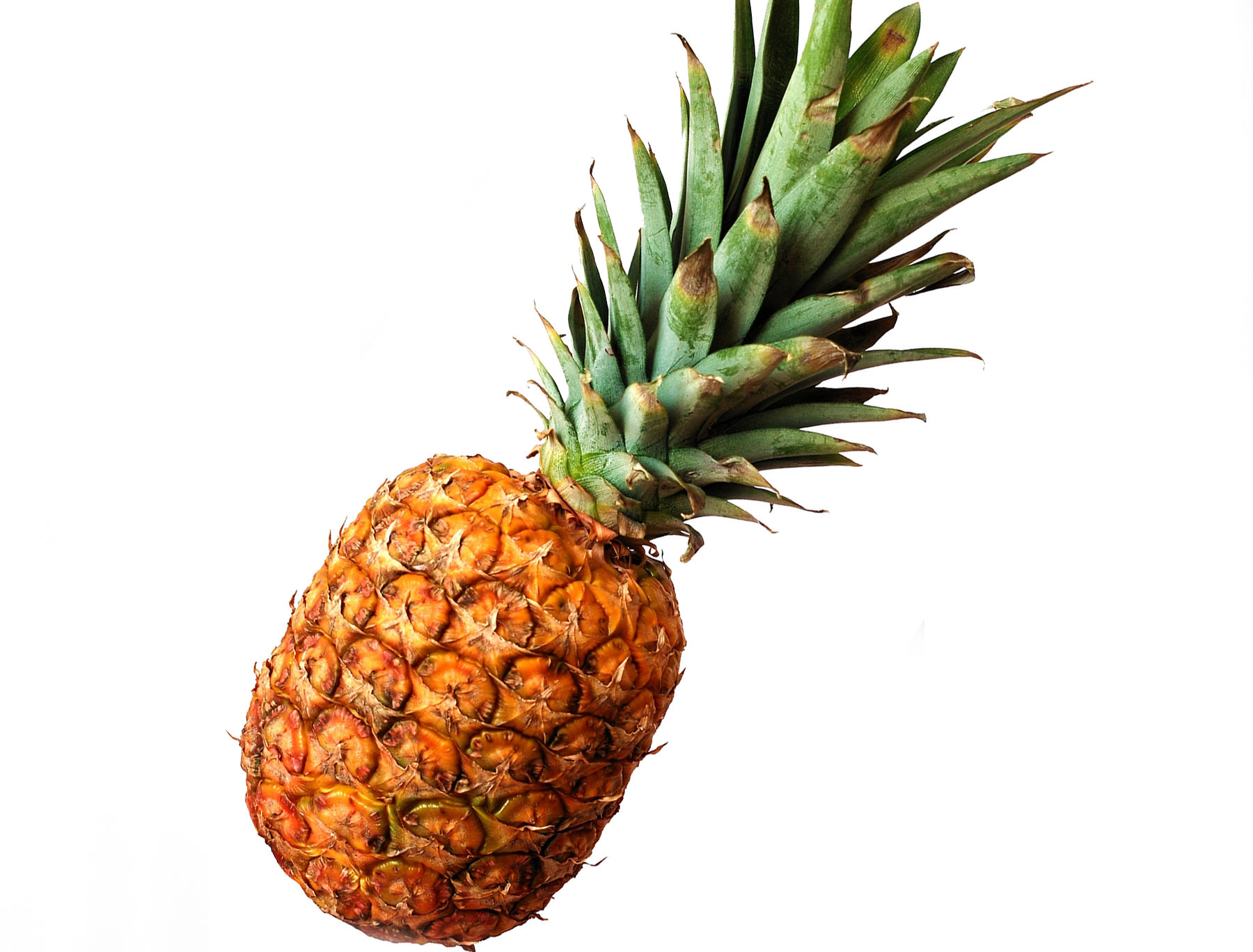Fresh whole golden pineapple