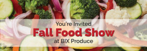 Fall Food Show Banner